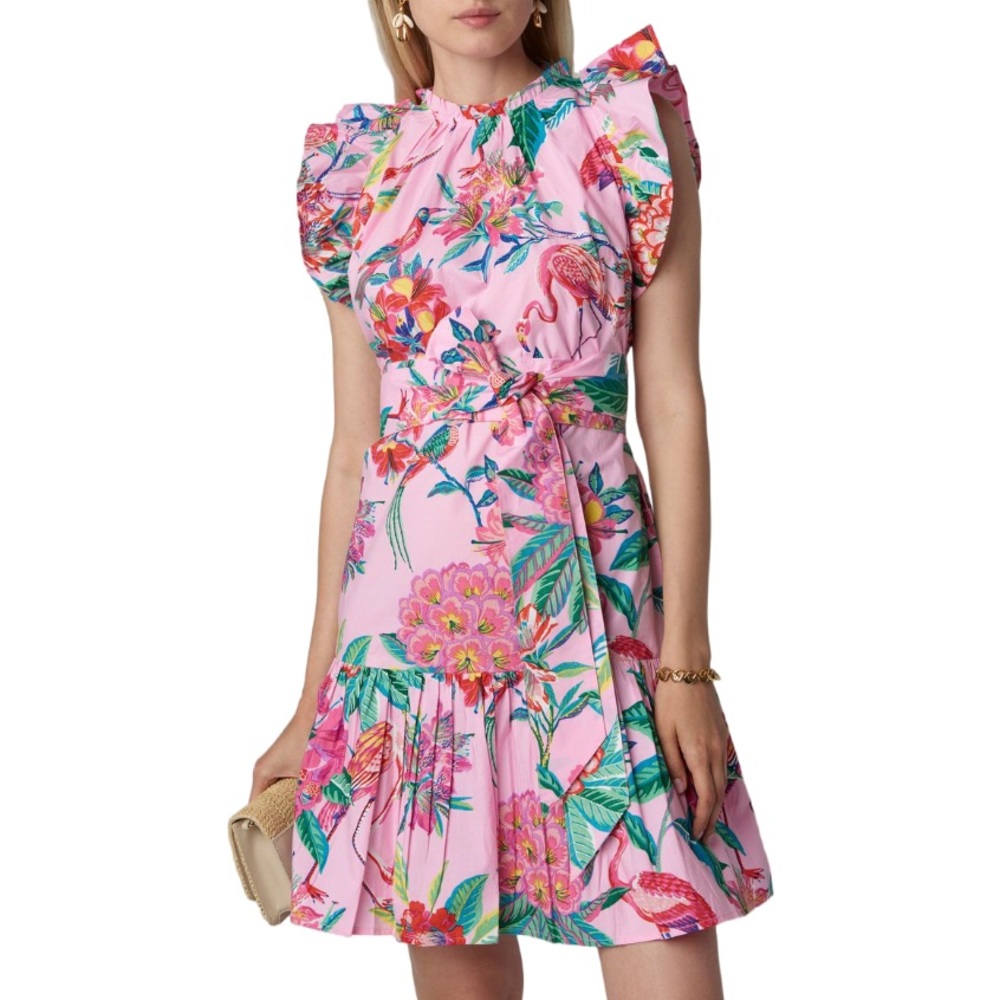 Banjanan Bulbul Ruffle Dress